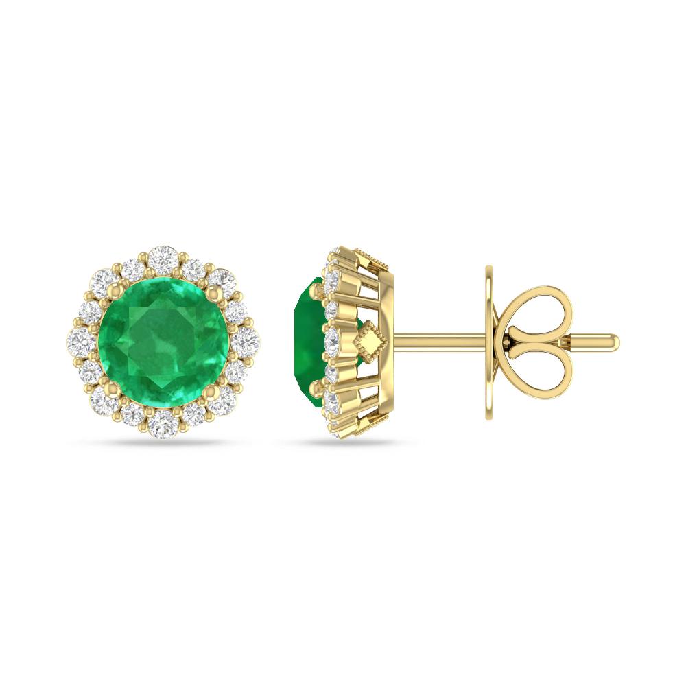 Yellow Gold - Emerald