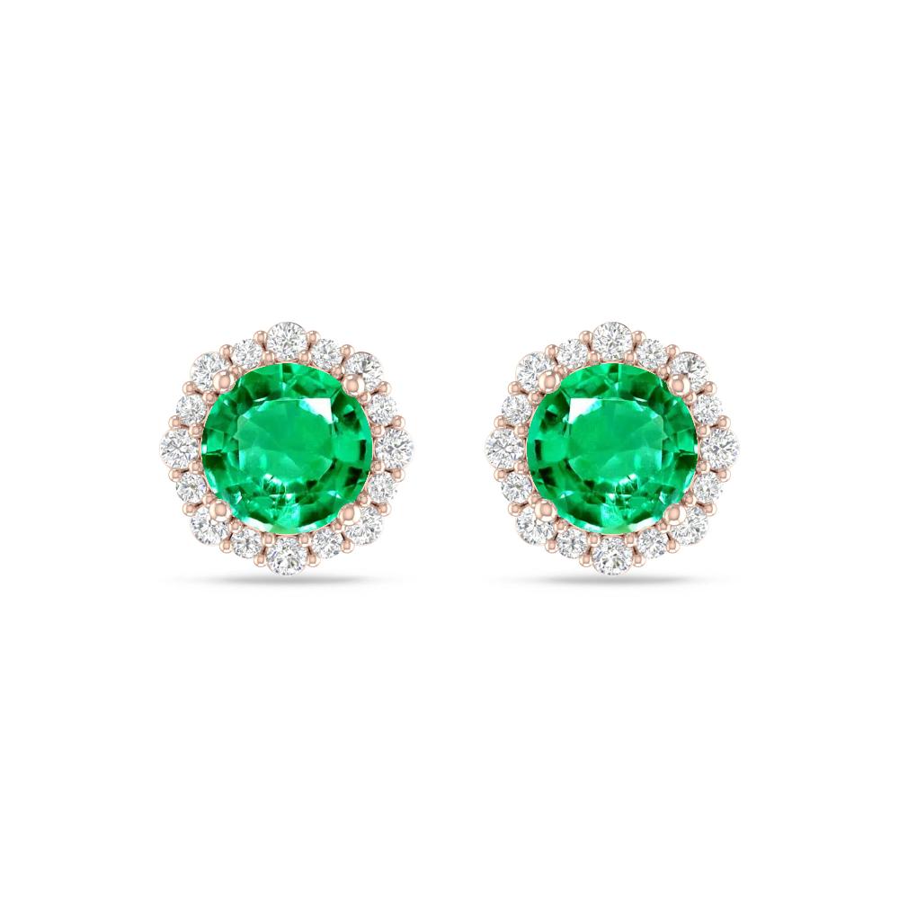 Rose Gold - Emerald