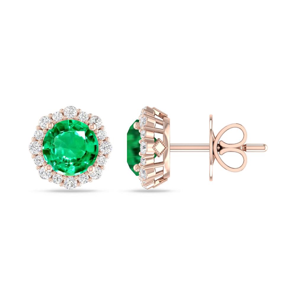 Rose Gold - Emerald