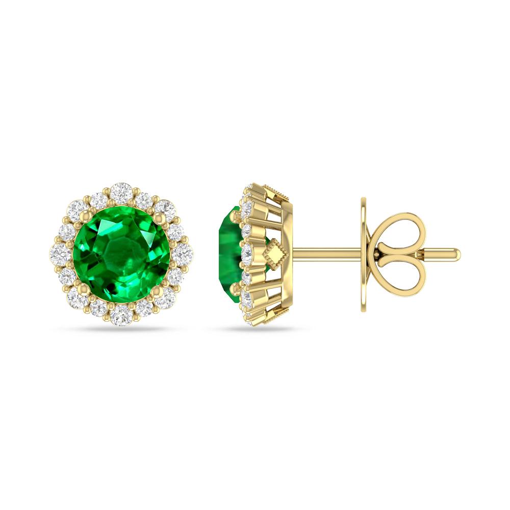 Yellow Gold - Emerald