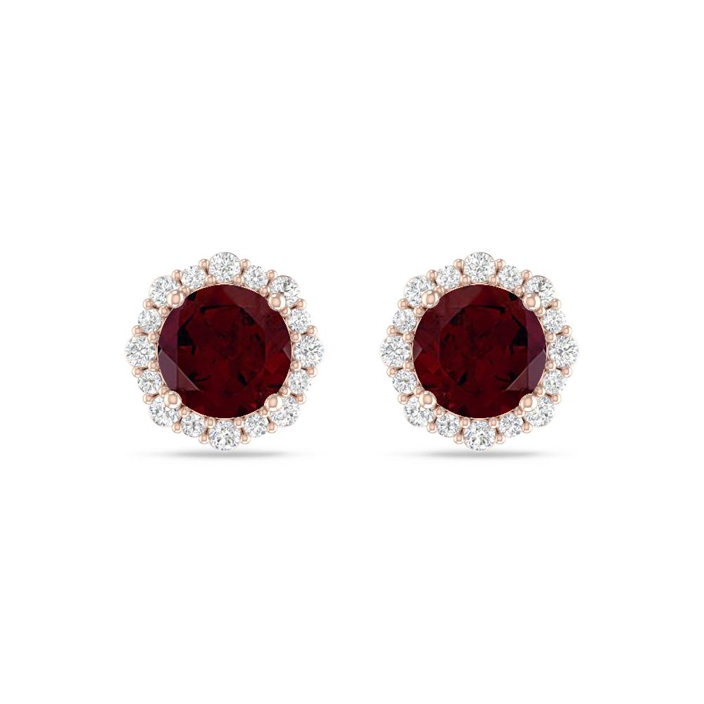 Rose Gold - Garnet