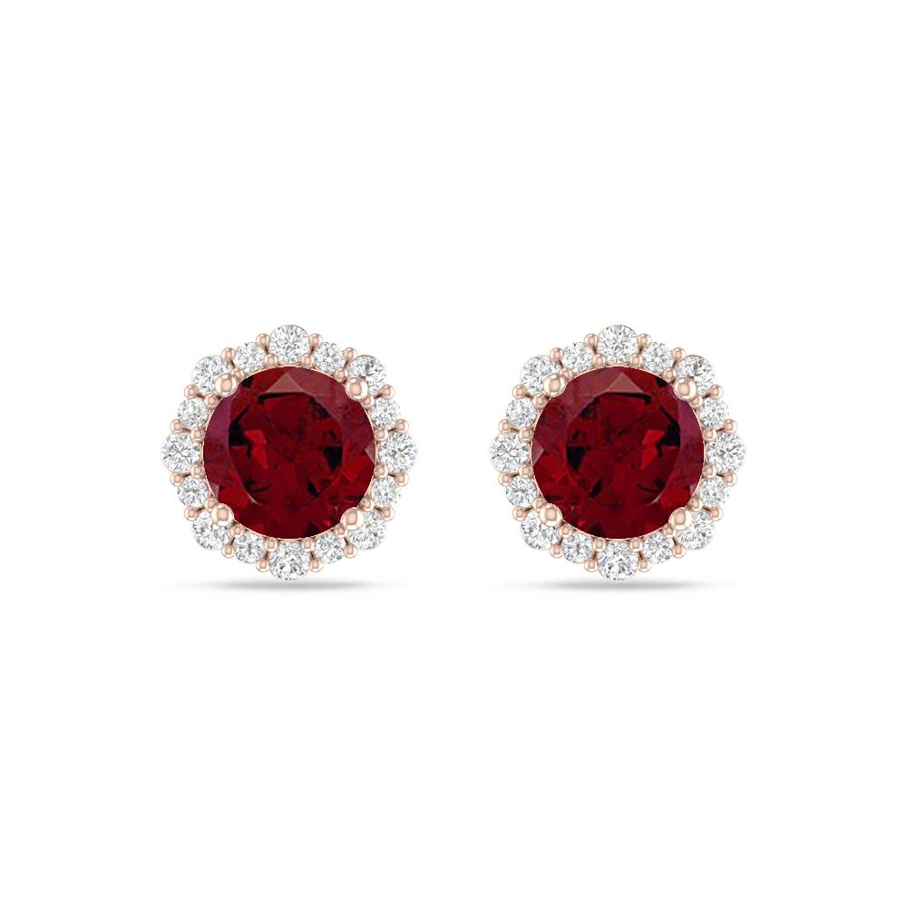 Rose Gold - Garnet
