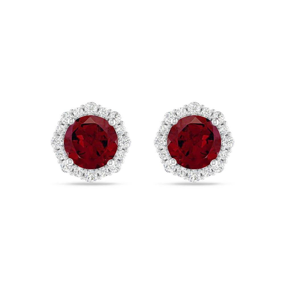 White Gold - Garnet