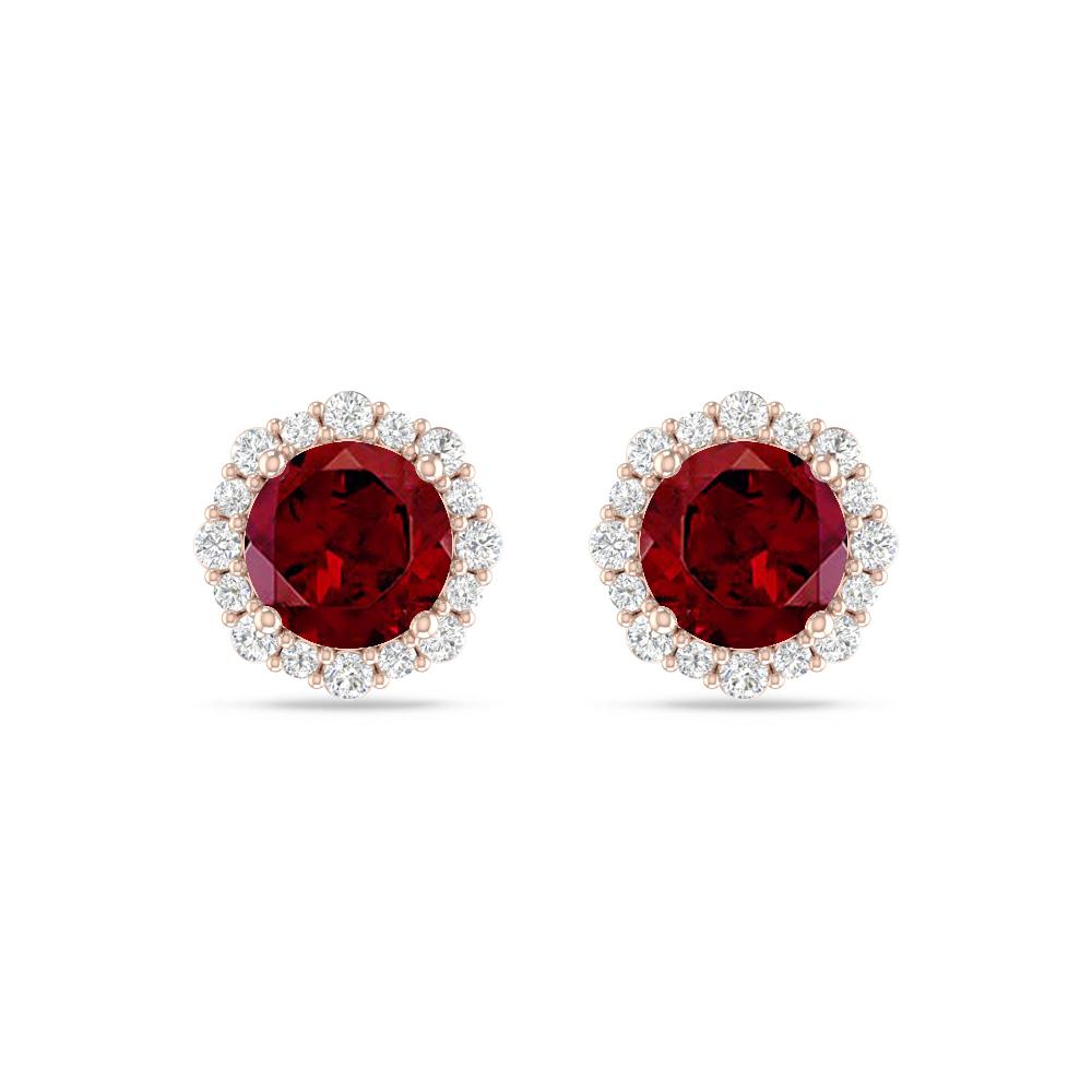 Rose Gold - Garnet