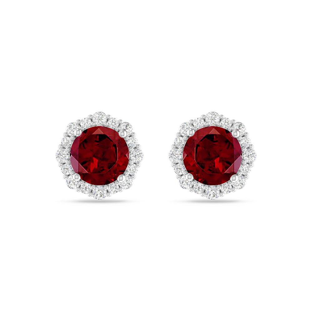 White Gold - Garnet
