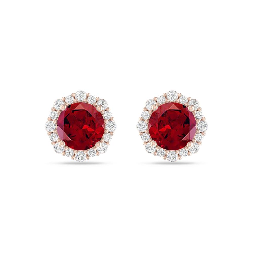 Rose Gold - Garnet