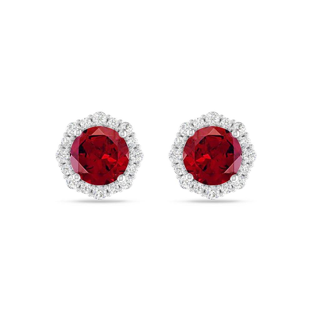 White Gold - Garnet