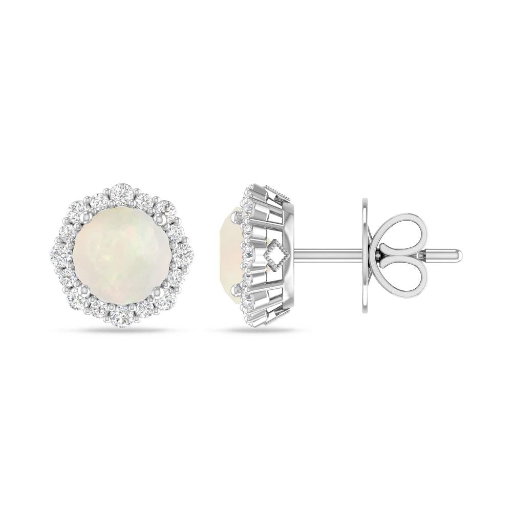 White Gold - Opal