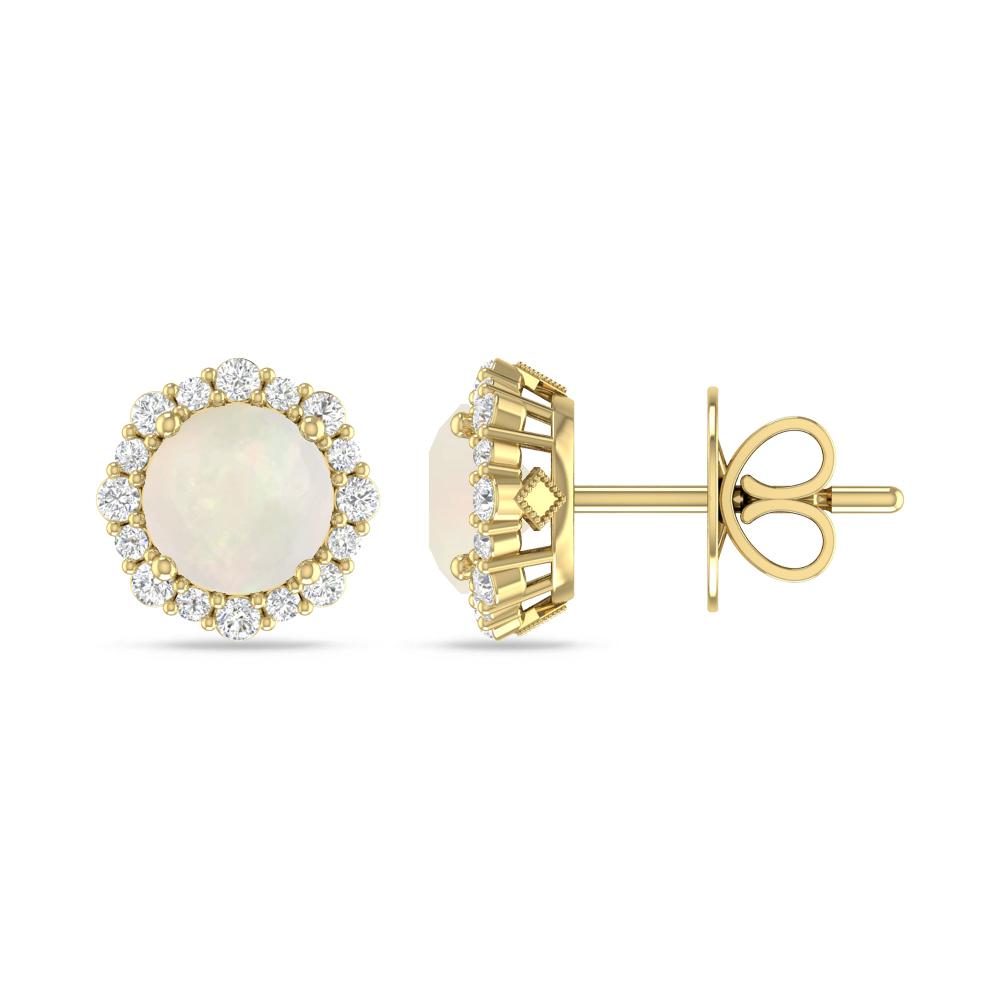 Yellow Gold - Opal