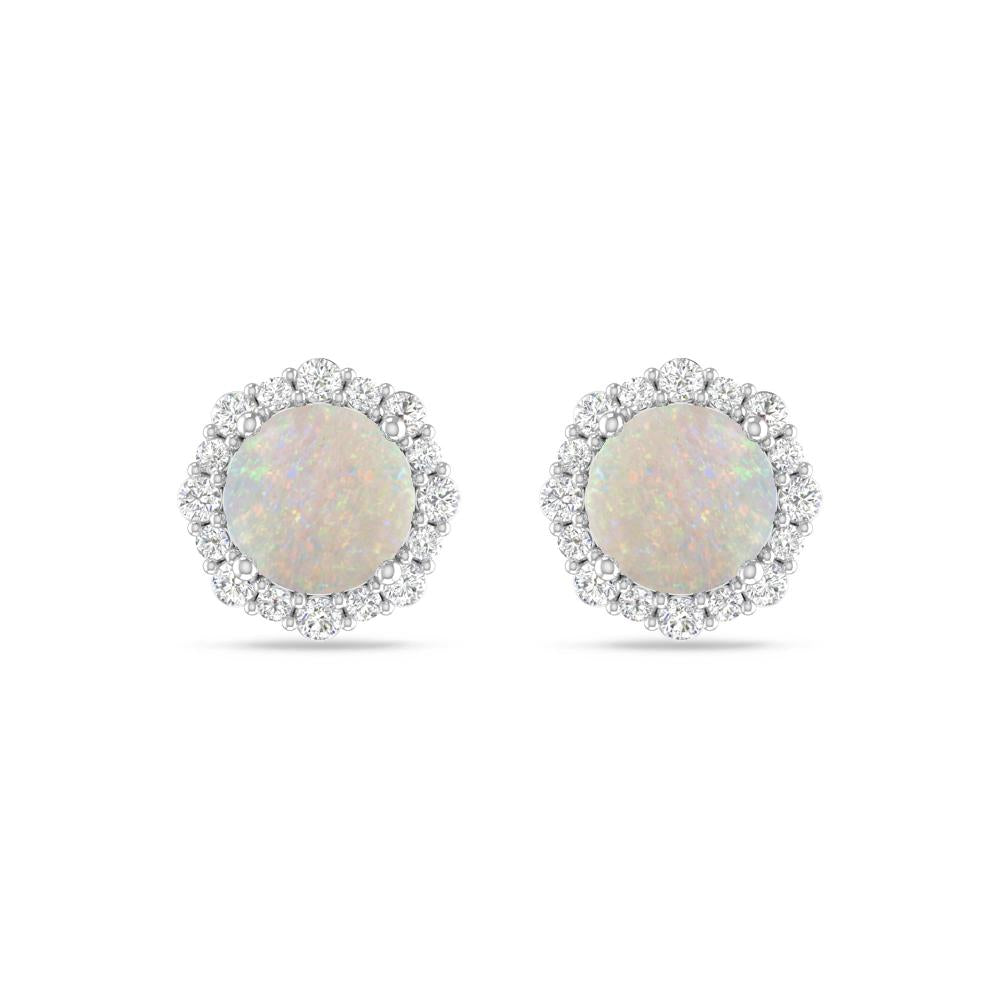 White Gold - Opal