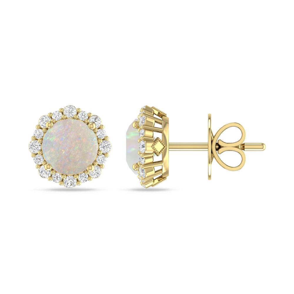 Yellow Gold - Opal