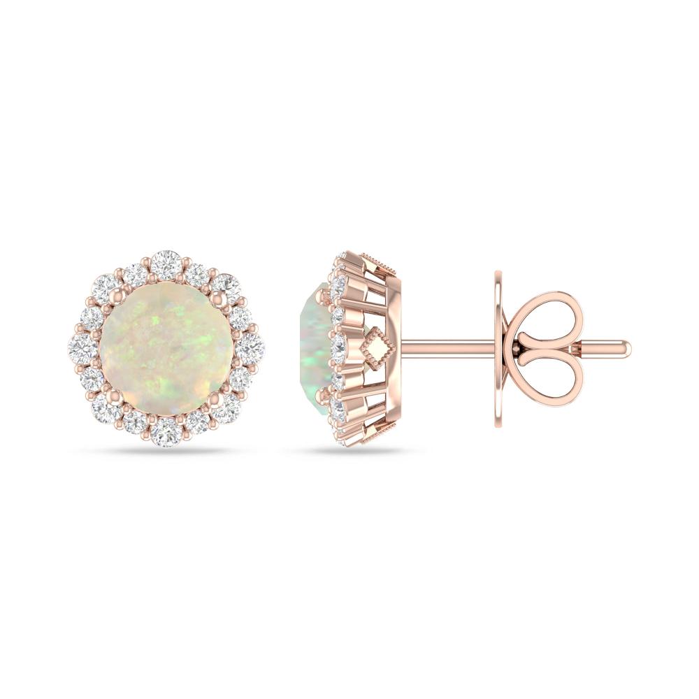 Rose Gold - Opal
