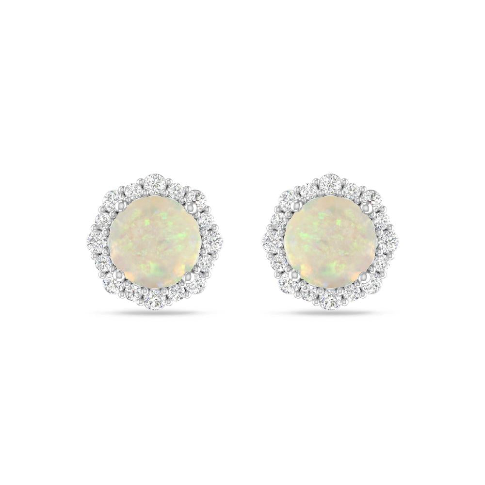 White Gold - Opal