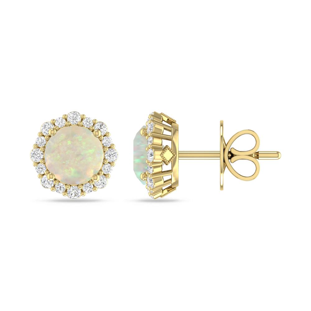 Yellow Gold - Opal
