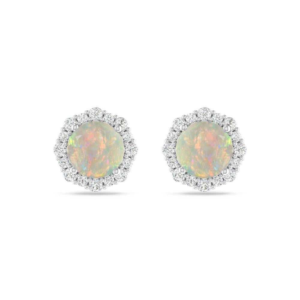 White Gold - Opal