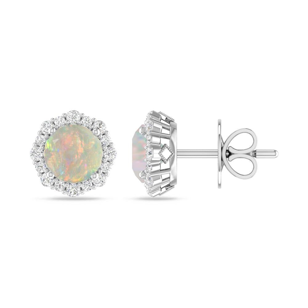 White Gold - Opal
