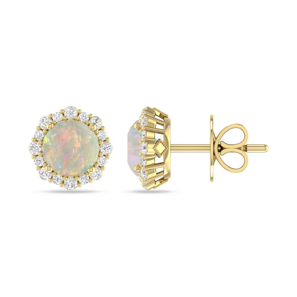 Yellow Gold - Opal