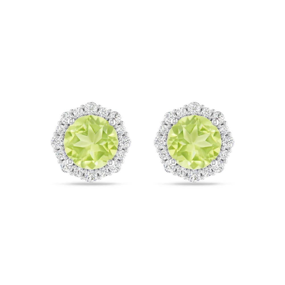 White Gold - Peridot