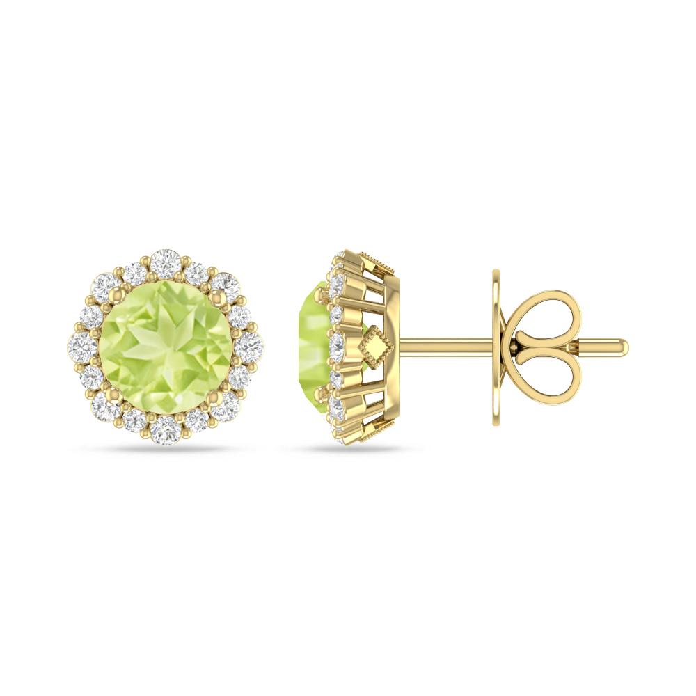 Yellow Gold - Peridot
