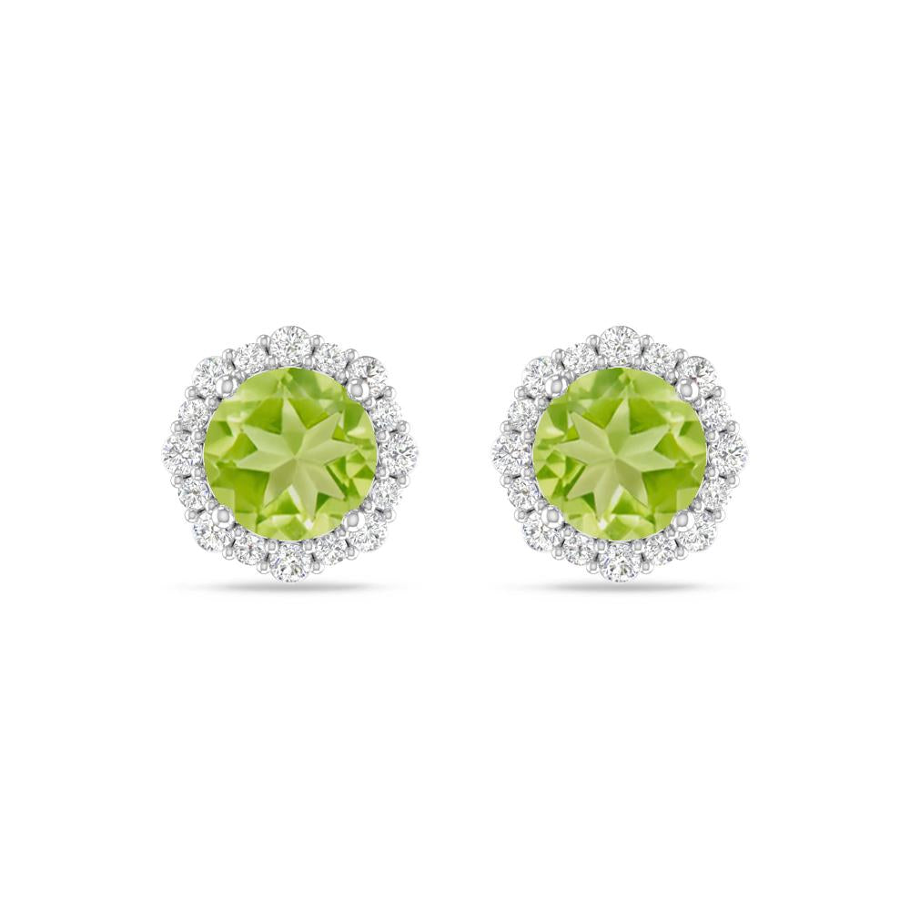 White Gold - Peridot