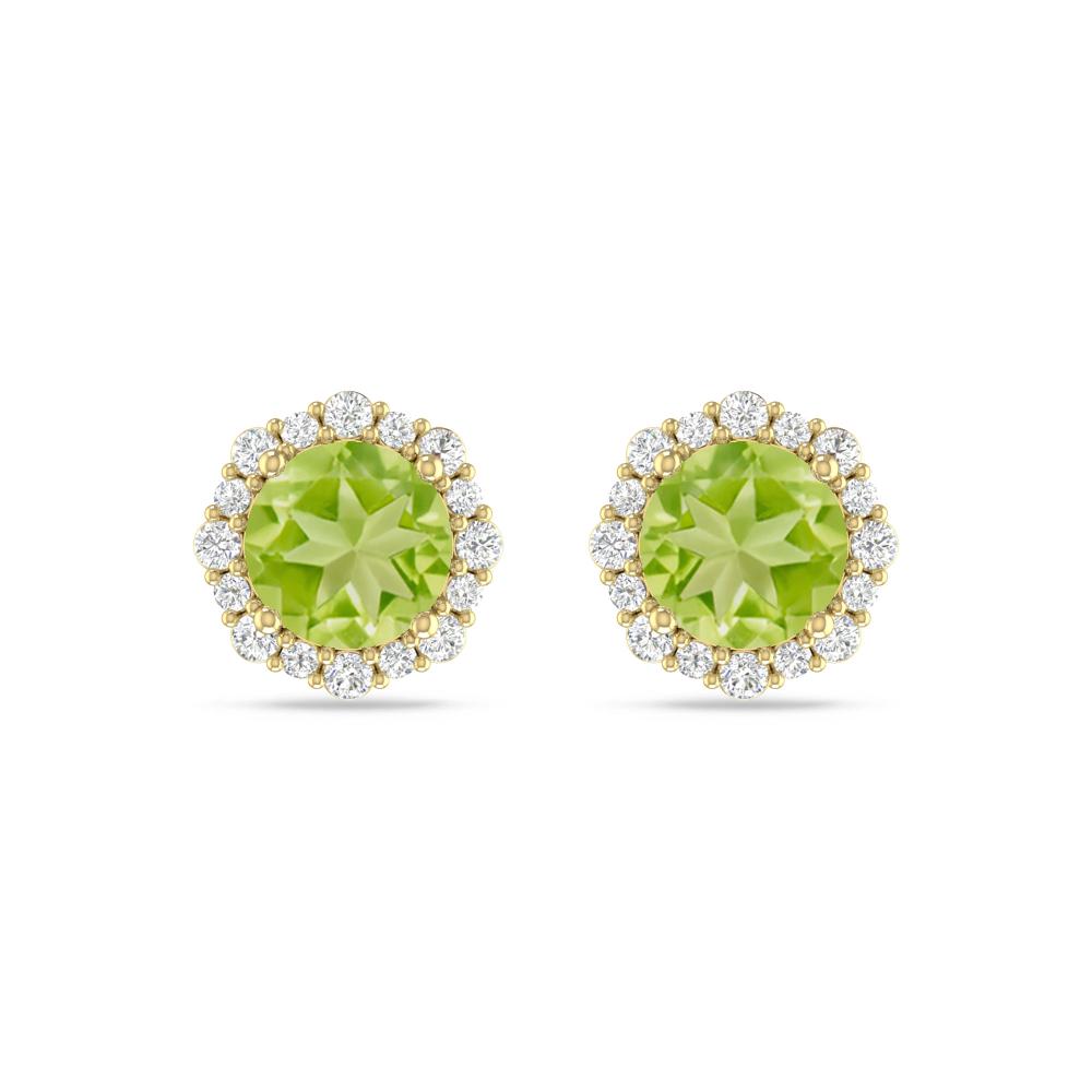 Yellow Gold - Peridot