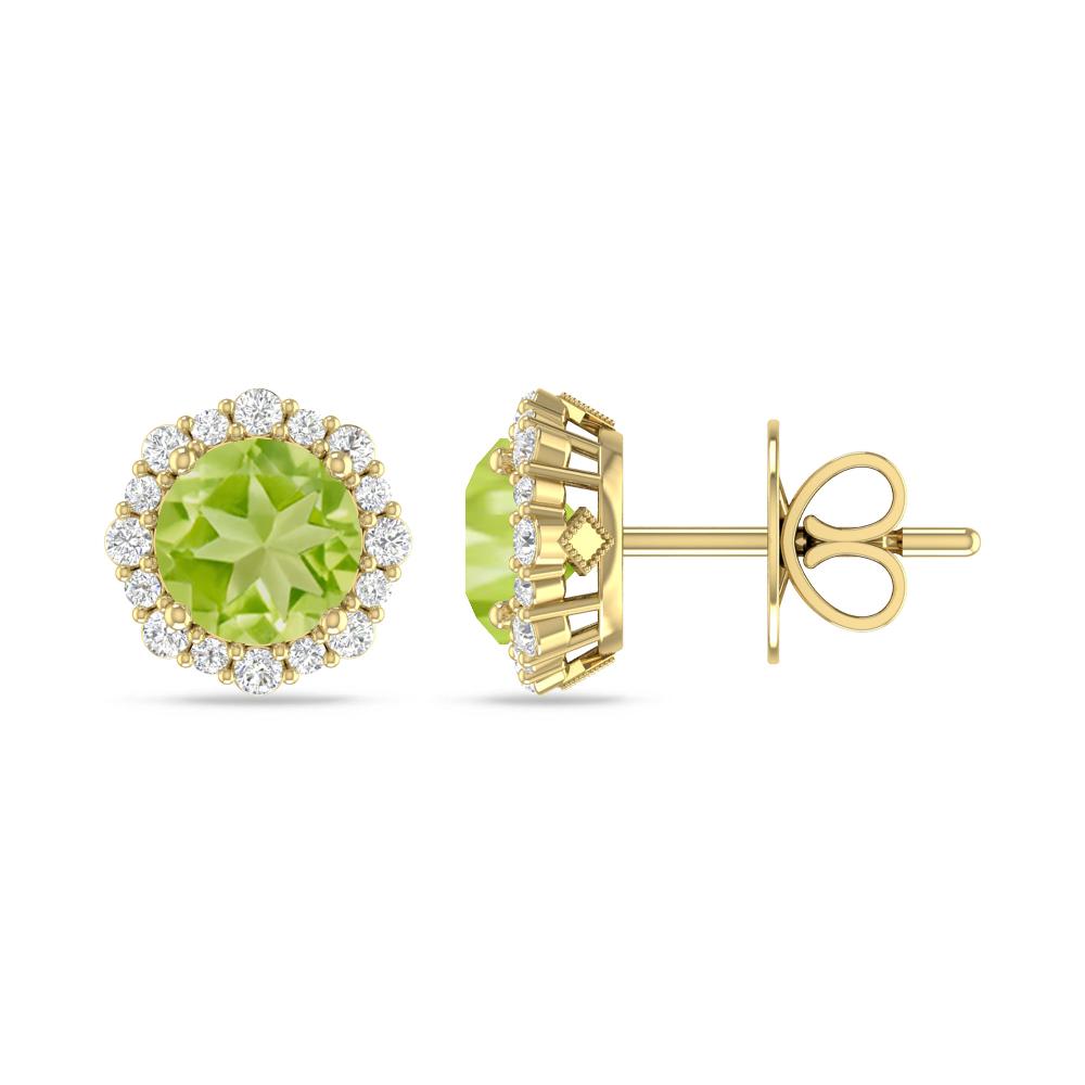Yellow Gold - Peridot