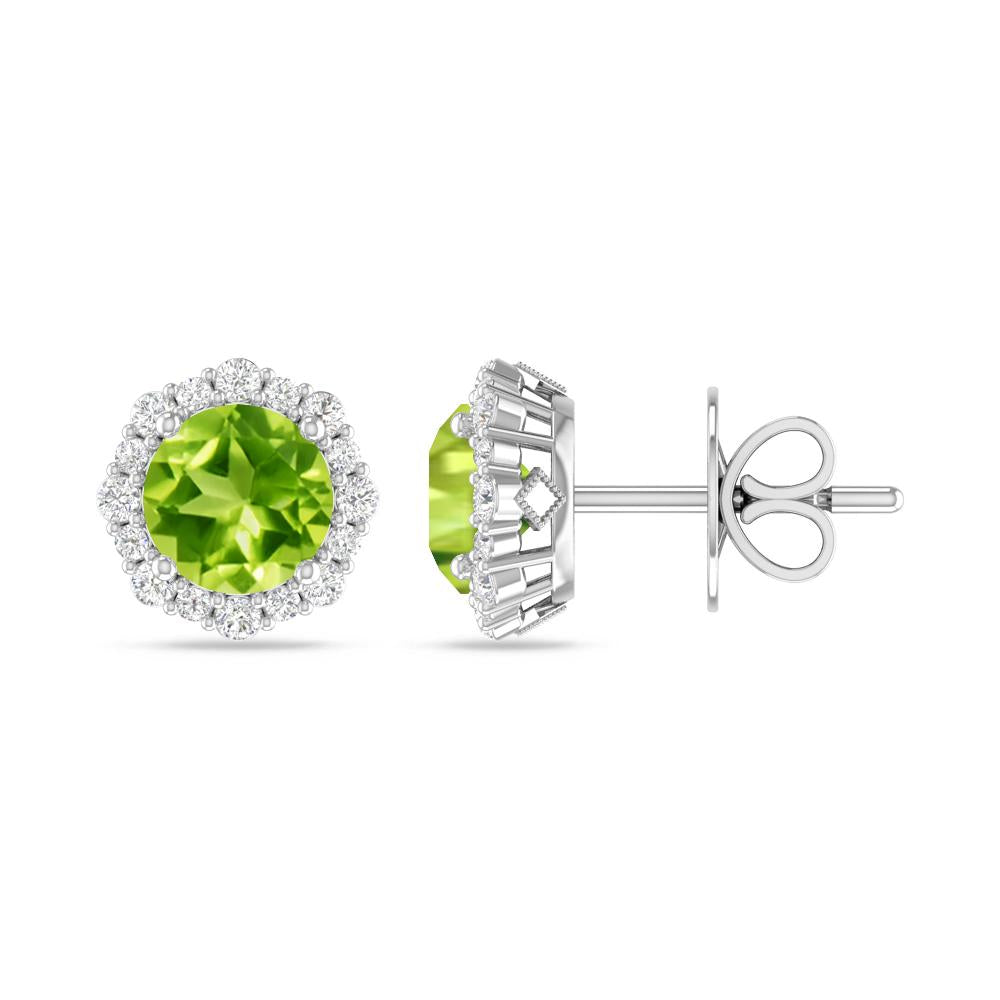White Gold - Peridot