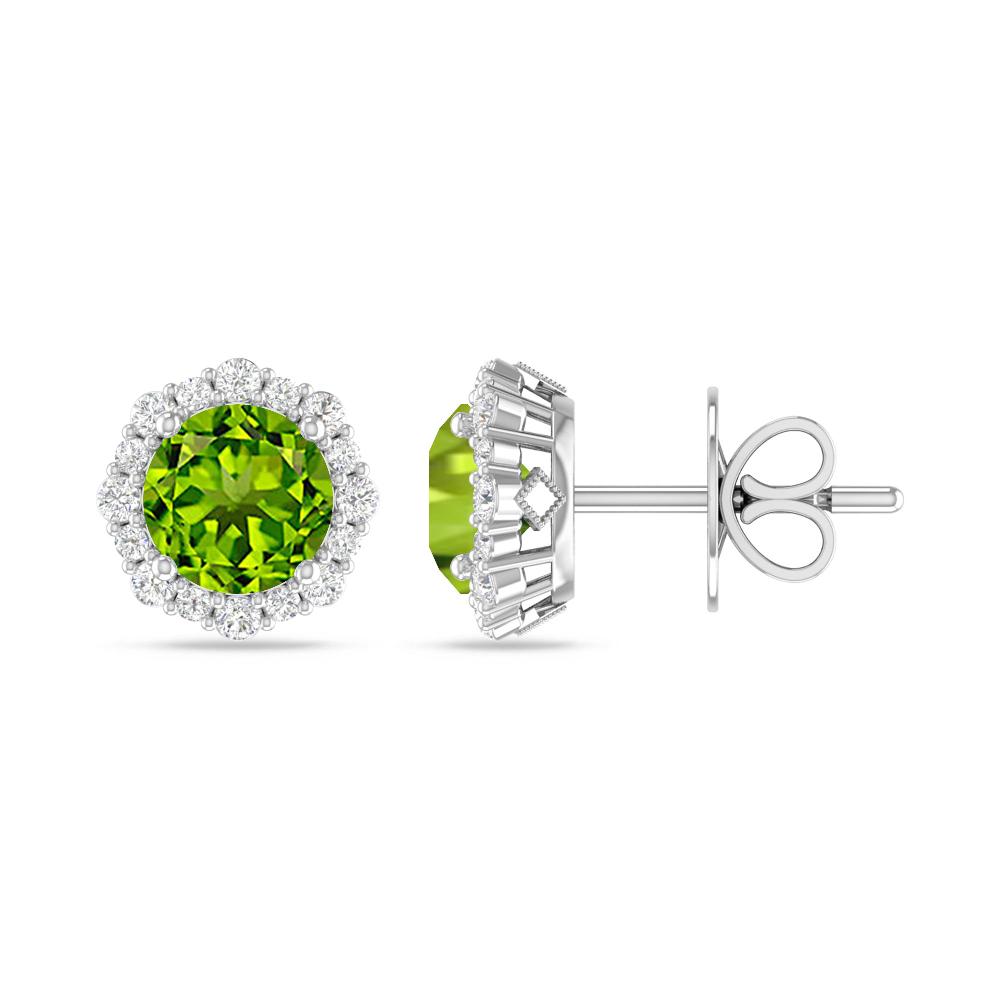 White Gold - Peridot