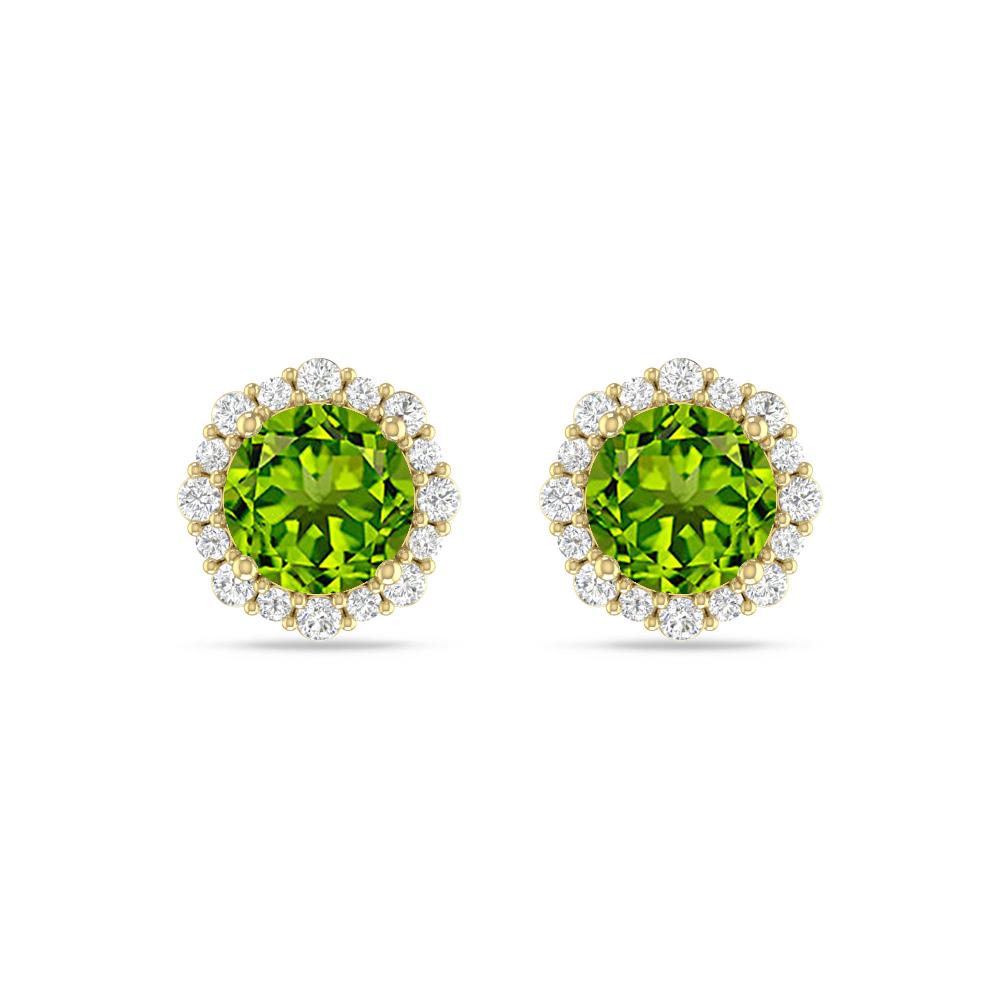 Yellow Gold - Peridot