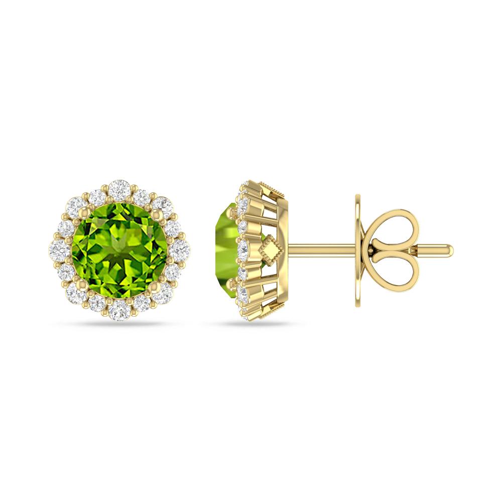 Yellow Gold - Peridot