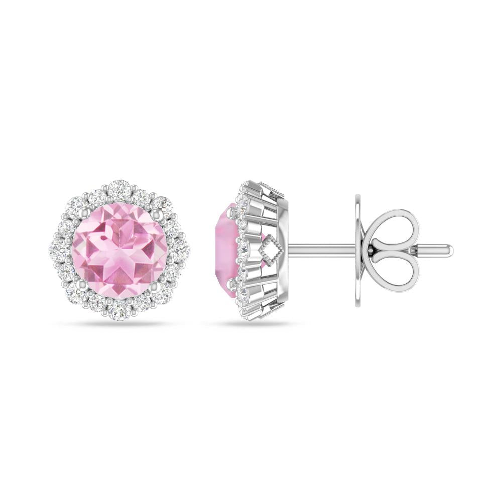 White Gold - Pink Tourmaline