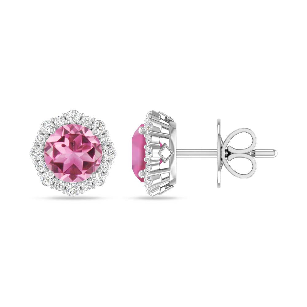 White Gold - Pink Tourmaline