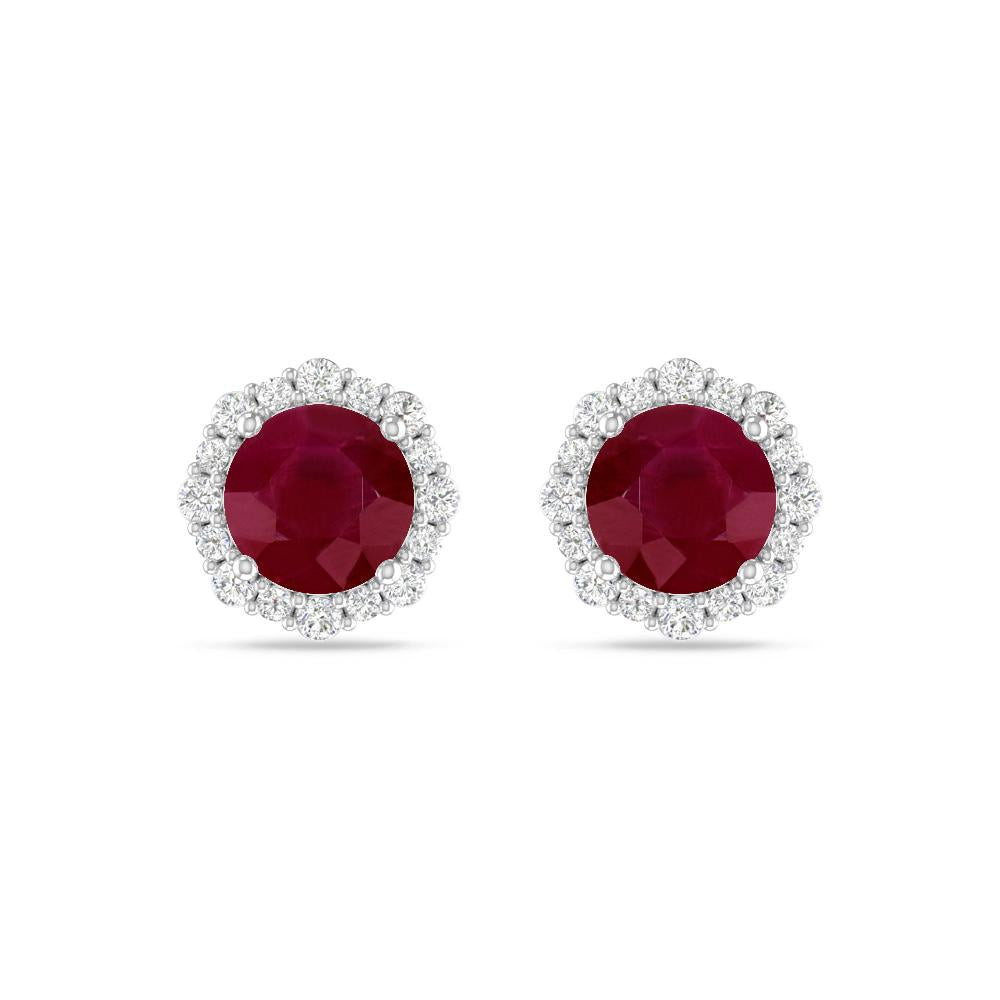 White Gold - Ruby