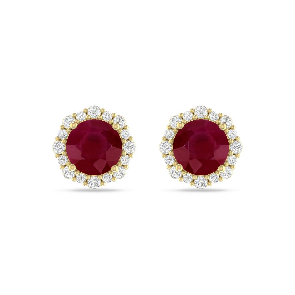 Yellow Gold - Ruby