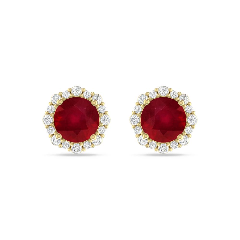 Yellow Gold - Ruby
