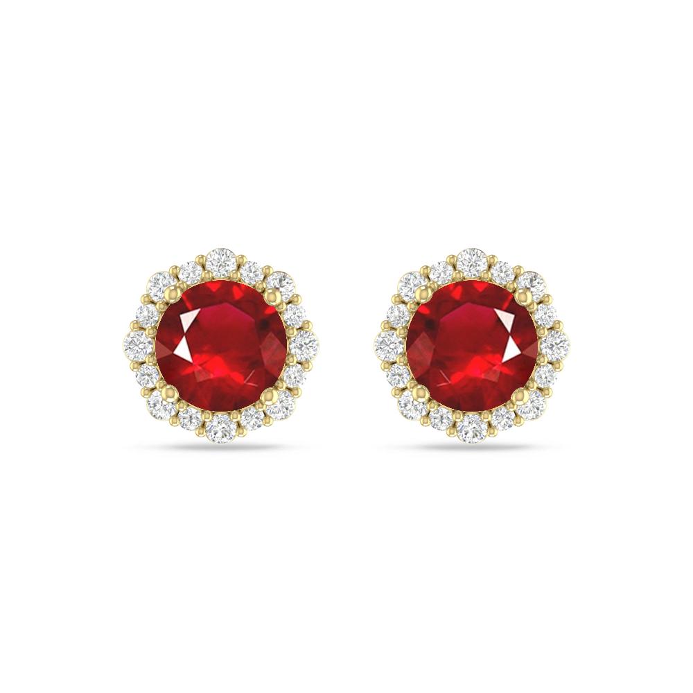 Yellow Gold - Ruby