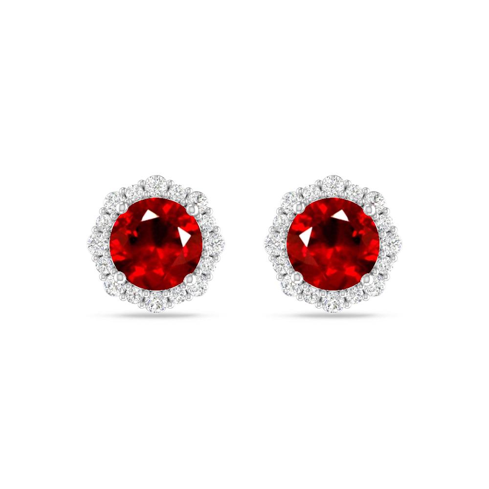 White Gold - Ruby