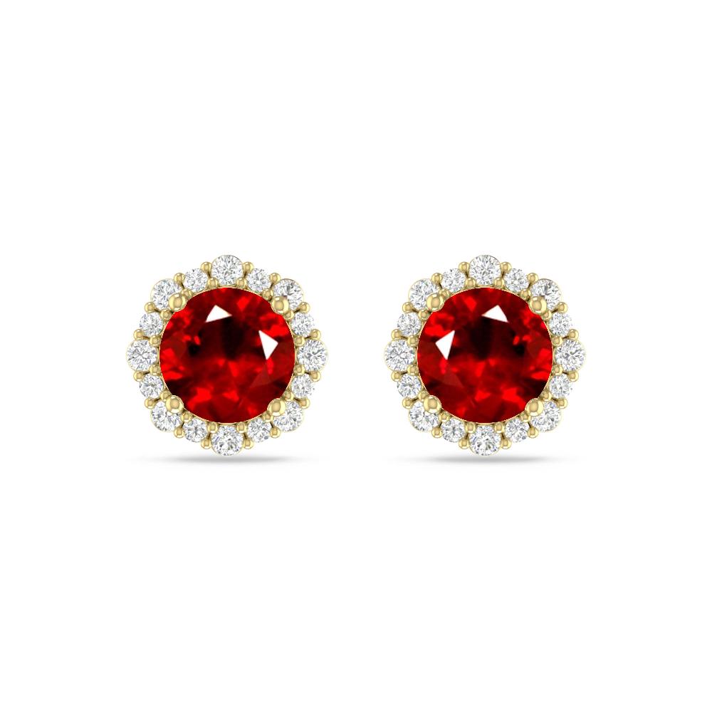 Yellow Gold - Ruby