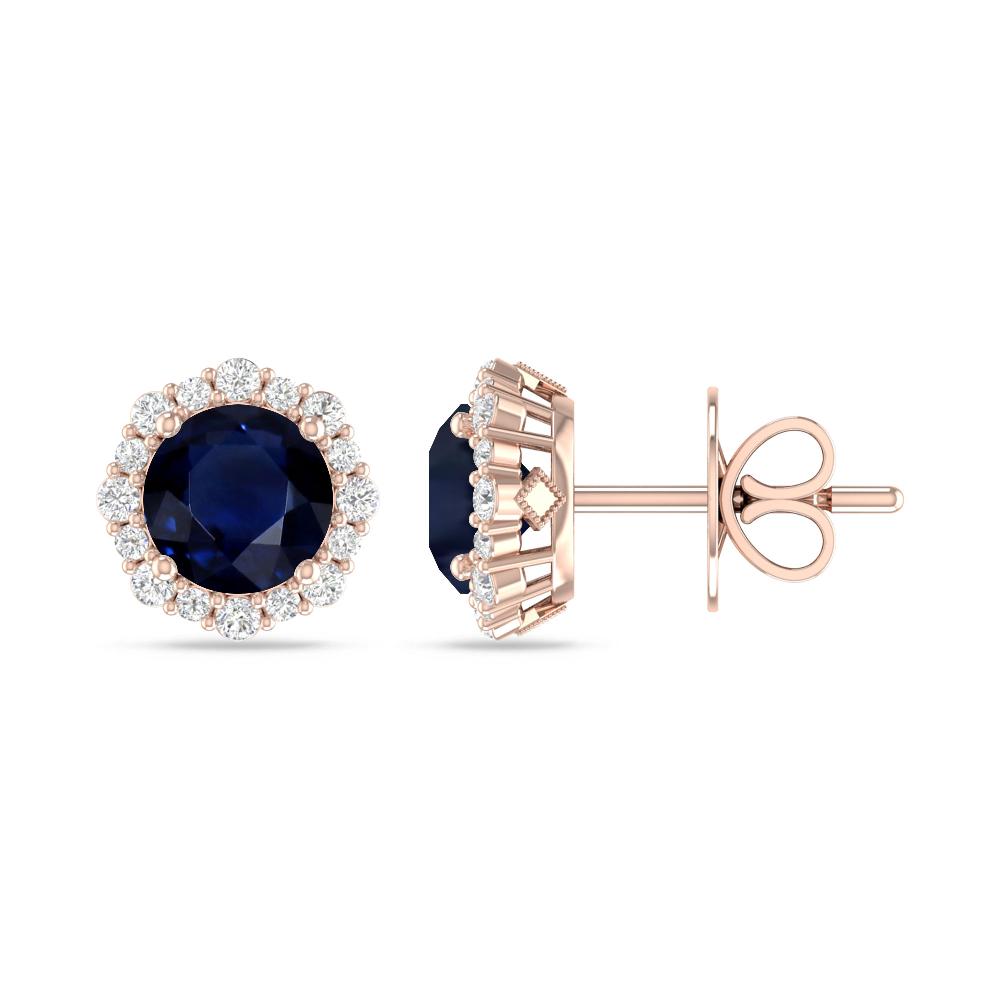 Rose Gold - Sapphire