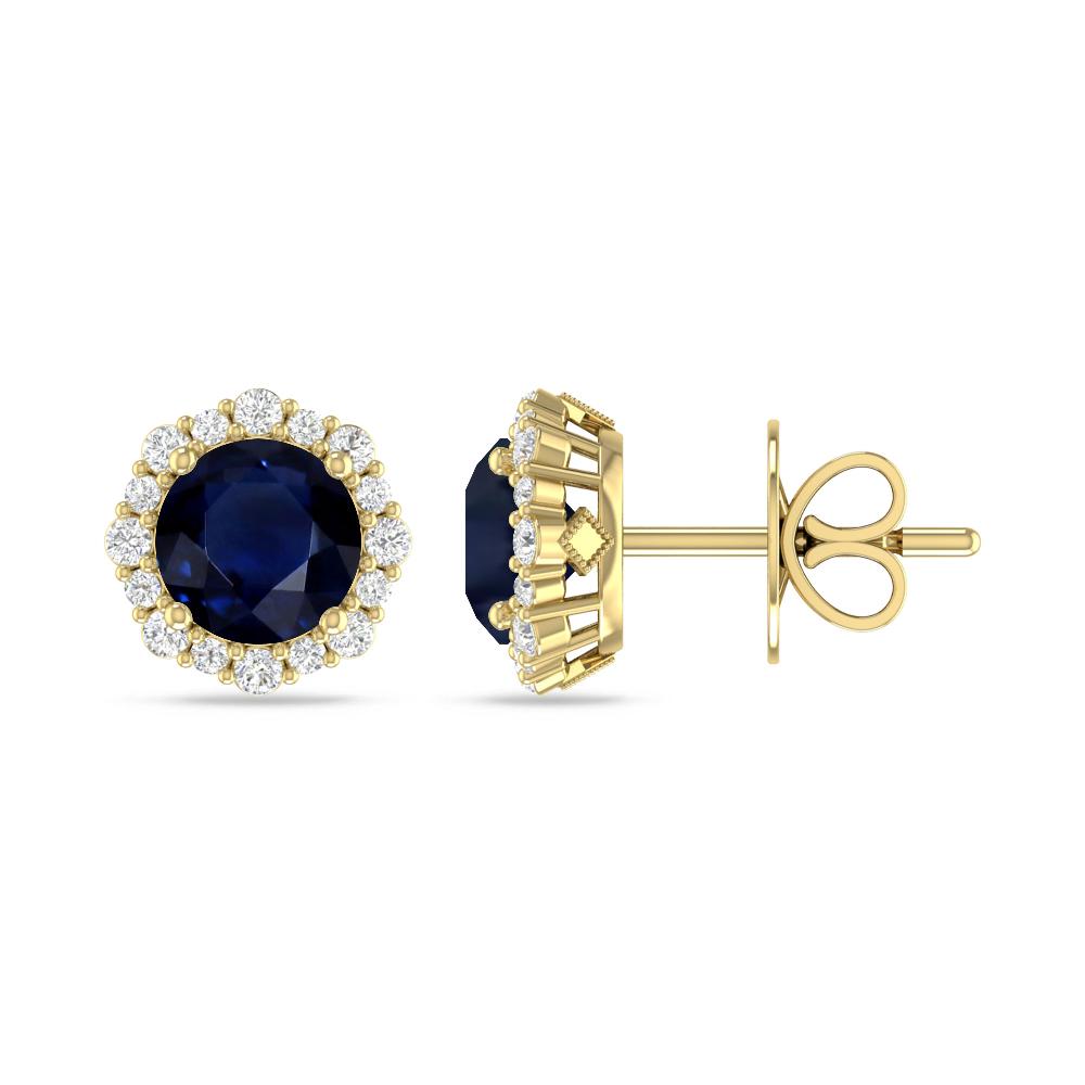 Yellow Gold - Sapphire