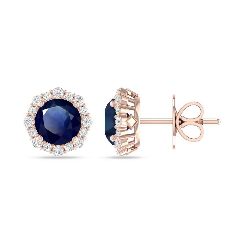 Rose Gold - Sapphire