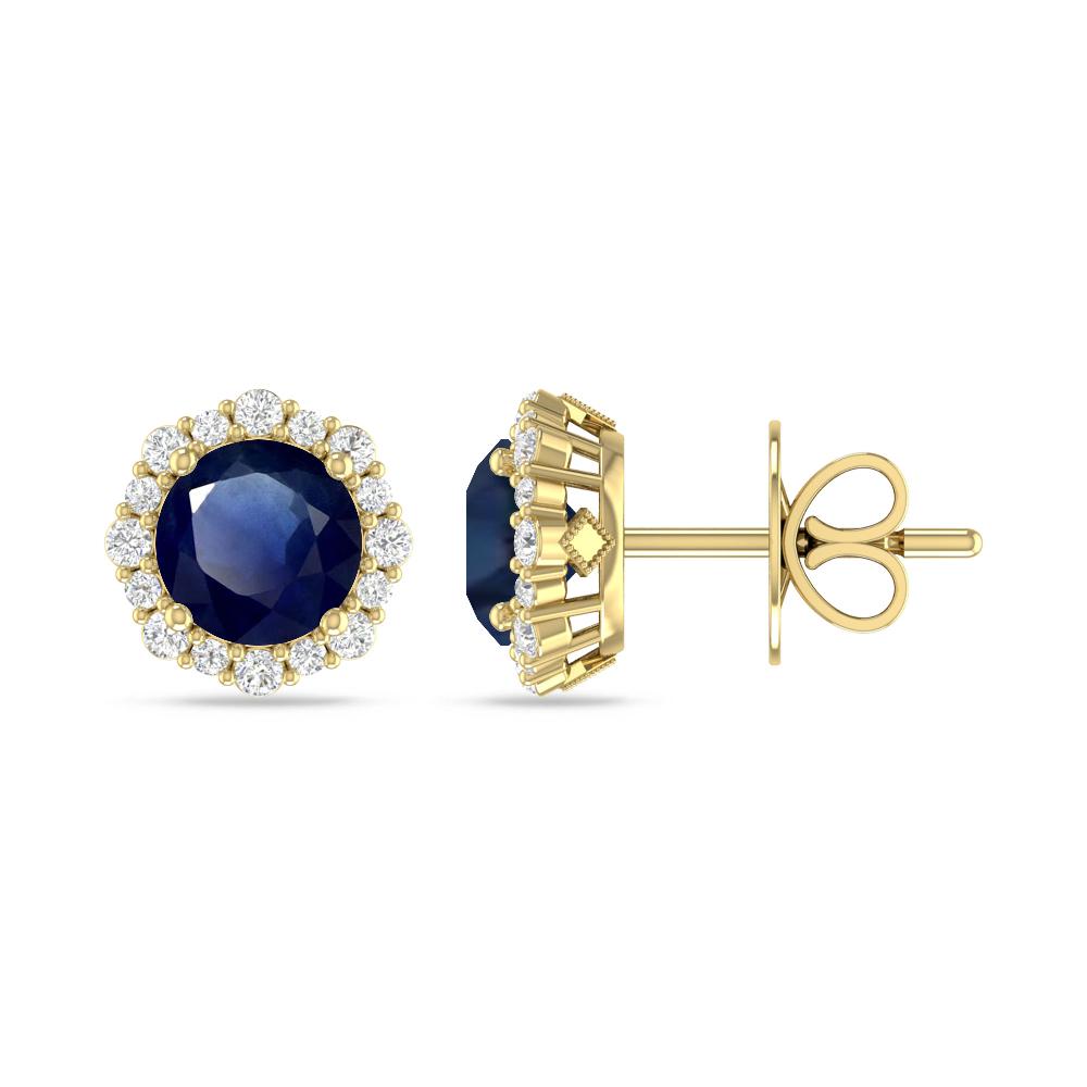 Yellow Gold - Sapphire