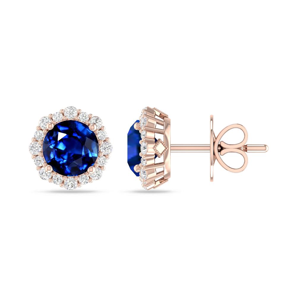 Rose Gold - Sapphire
