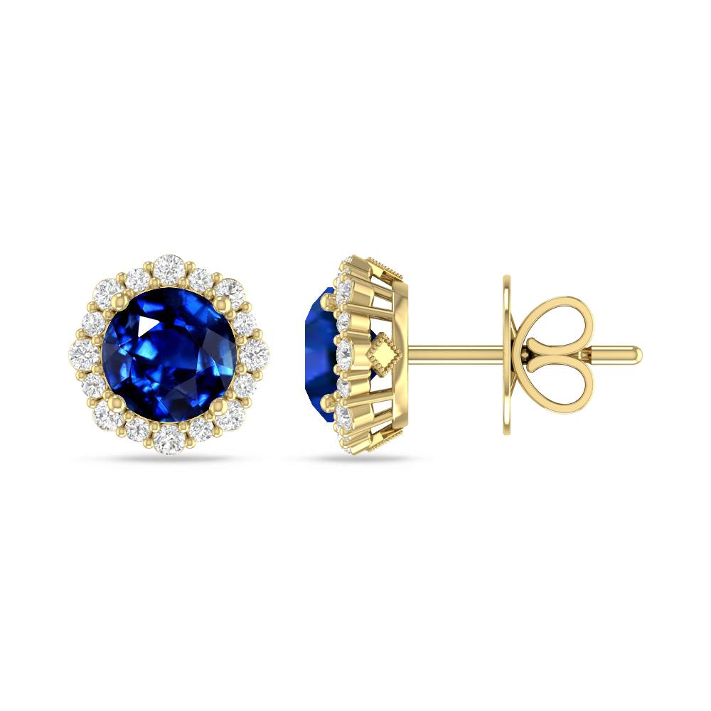 Yellow Gold - Sapphire