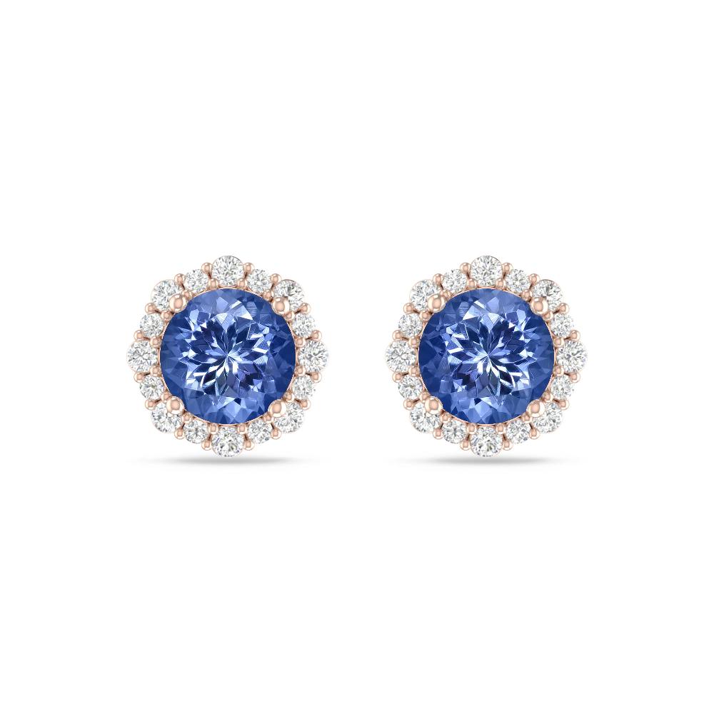 Rose Gold - Tanzanite