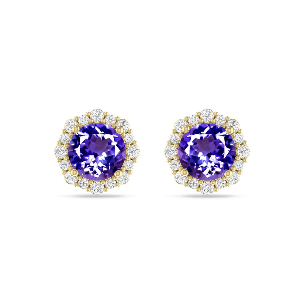 Yellow Gold - Tanzanite
