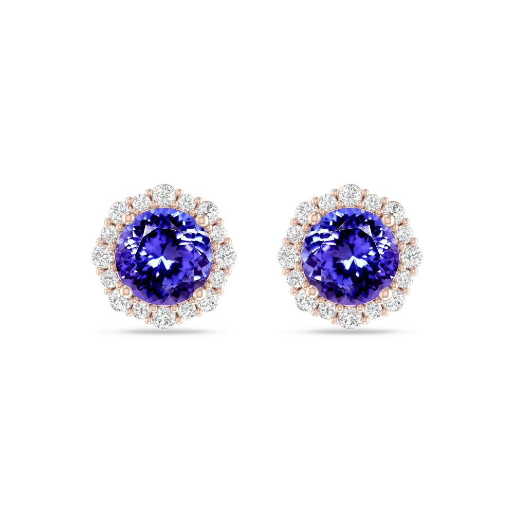 Rose Gold - Tanzanite