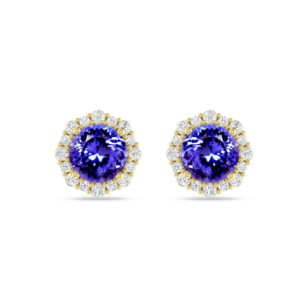 Yellow Gold - Tanzanite