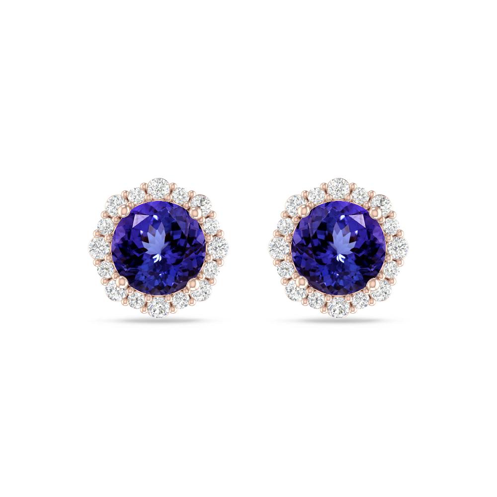 Rose Gold - Tanzanite