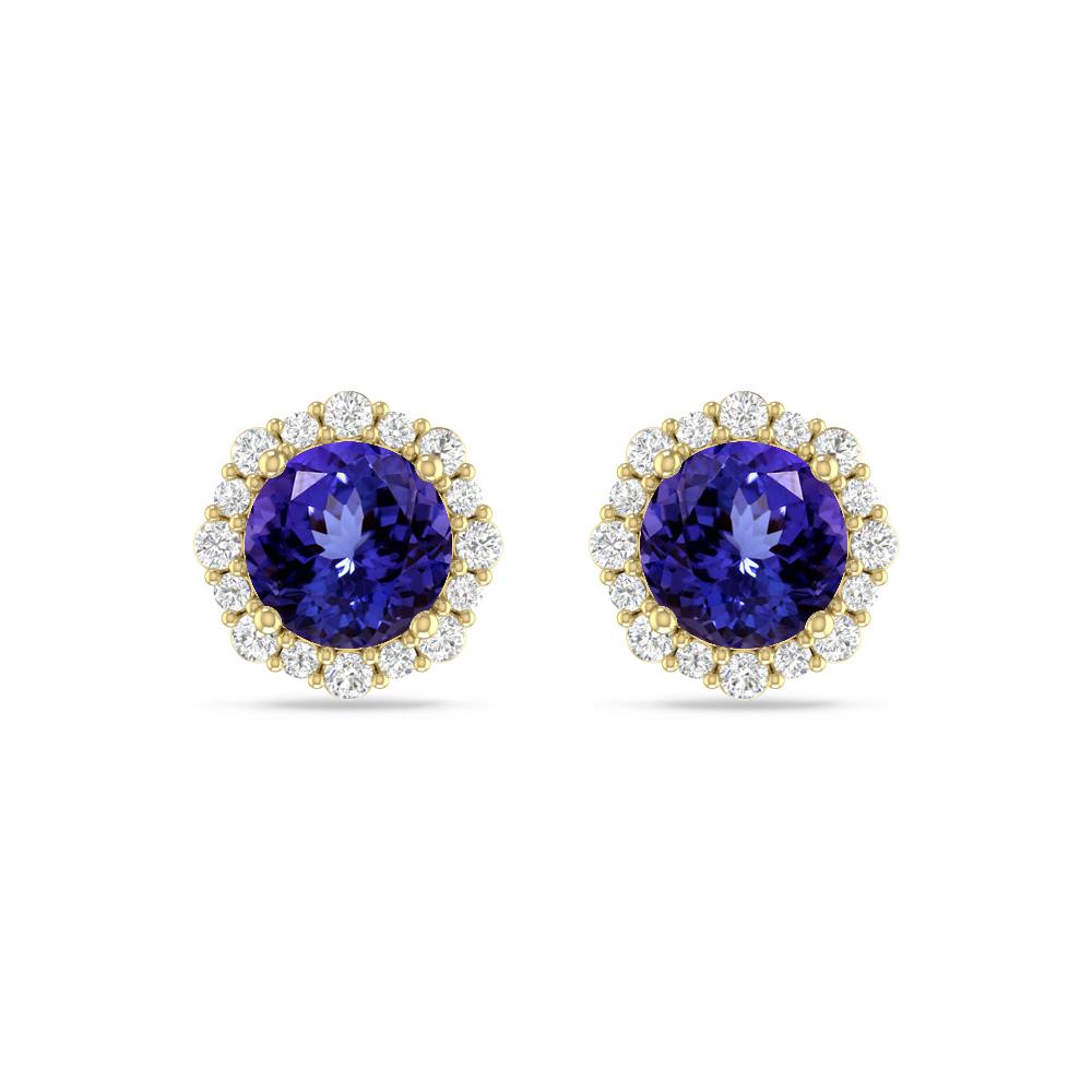Yellow Gold - Tanzanite